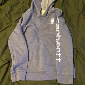 girls purple carhartt sweatshirt